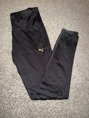 Puma Women Black High-Waist Active Leggings